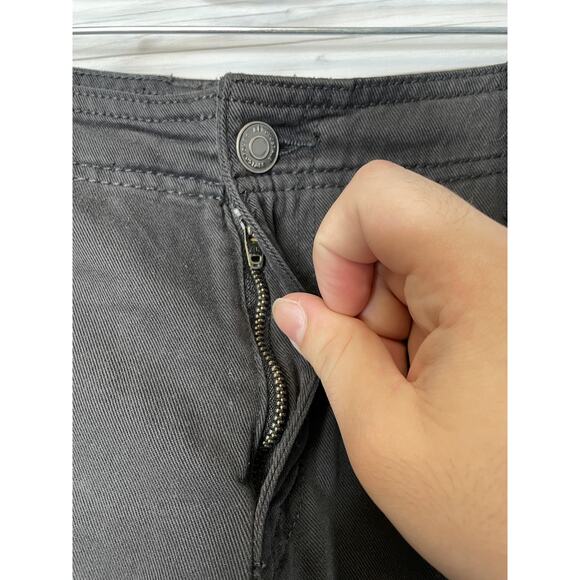 Aeropostale Pants Womens 12 Black Low Rise Flare Pocket Casual Tencel Blend - Picture 2 of 12